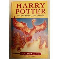Harry Potter and the Order Of The Phoenix, JK Rowling (SIGNED). First edition.