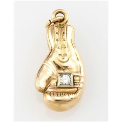 Professional Boxing Association Yellow Gold Boxing glove.