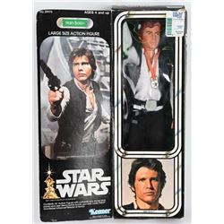 1977 STAR WARS 12" LARGE SIZE HAN SOLO.