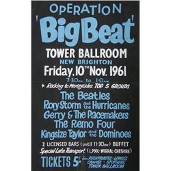 OPERATION BIG BEAT TOUR POSTER 1961.