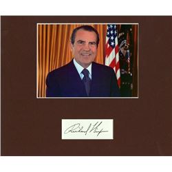 PRESIDENT: RICHARD NIXON (1913-1994).