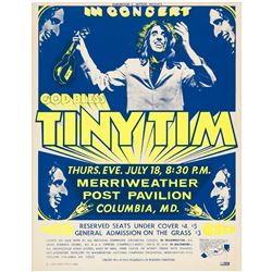 TINY TIM 1967 CONCERT POSTER