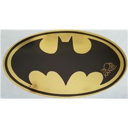 BOB KANE Signed Foil Sticker