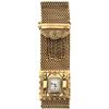 Image 1 : 14K Gold Mesh Bracelet Watch