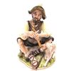 Image 1 : DRESDEN PORCELAIN FIGURE OF A MAN WITH GOAT