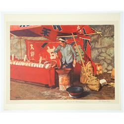 Francis Beaugureau (1920 - 2001) Signed Lithograph