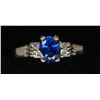 Image 1 : Ladies Diamond and Saphire ring.