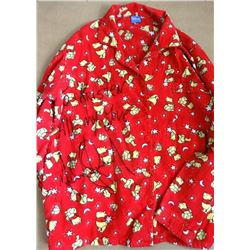 MICHAEL JACKSON SIGNED WINNIE THE POOH PYJAMAS TOP.