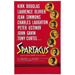 SPARTACUS 1960 ONE SHEET.