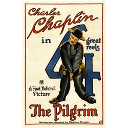 CHARLIE CHAPLIN: THE PILGRIM MOVIE POSTER.
