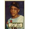 Image 1 : WILLIE MAYS NO 261. 1952 TOPPS BASEBALL CARD.