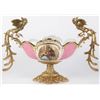 Image 1 : Porcelain and Cast Metal Figural Centre Bowl