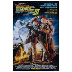 "Back to the Future Part III" Advance Poster.