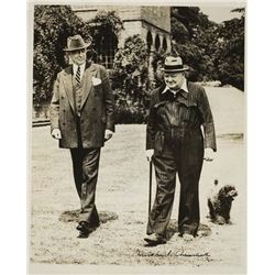 WINSTON CHURCHILL SIGNED PHOTO.