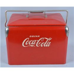 Vintage Coca Cola Ice Cooler.