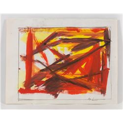 Mikhail Larionov Gouache on Paper