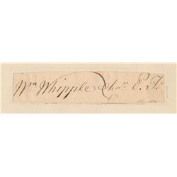 WILLIAM WHIPPLE