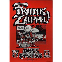 Rick Griffin (American, 1944-1991), "Frank Zappa and Alice Cooper," poster.