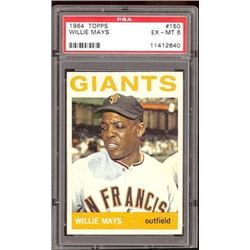 1964 Topps Willie Mays #150 card.