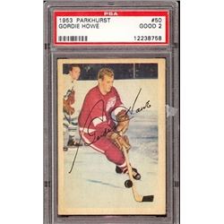 53-54 Parkhurst Gordie Howe #50