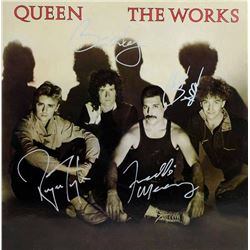 THE WORKS VINYL LP SIGNED BY QUEEN.