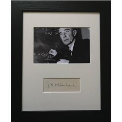 J ROBERT OPPENHEINER (1904-1967).