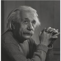 YOUSUF KARSH (Canadian, 1908-2002). Albert Einstein, 1948.