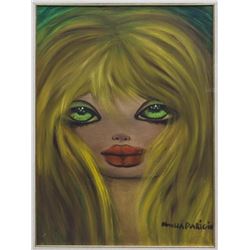 NOVELLA PARIGINI (1921-1993), FRAMED PAINTING