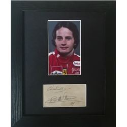 GILES VILLENEUVE (1950-1982).