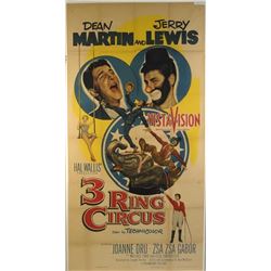 3 Ring Circus Martin & Lewis Poster.
