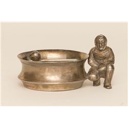 Early Baseball Figural Ashtray
