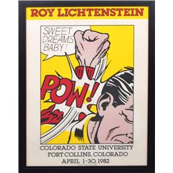 ROY LICHTENSTEIN SWEET DREAMS BABY!