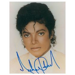Michael Jackson Signed Photograph