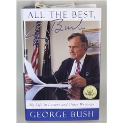 GEORGE BUSH - SIGNED BOOK.