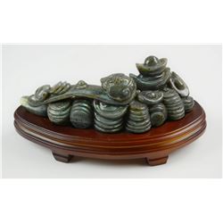 Chinese Carved Stone Ruyi Sculpture