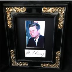JOHN F KENNEDY (1917-1963).