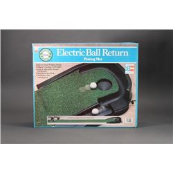 Electric Ball Return Putting Mat