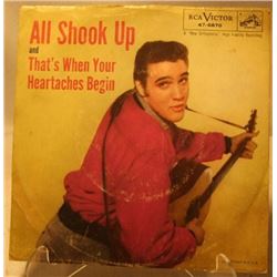 Elvis Presley, All Shook Up, 45 RPM.