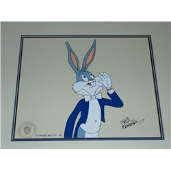 Bugs Bunny Production Cel, Signed by Friz Freleng