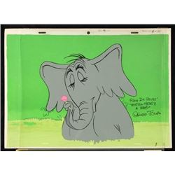 CHUCK JONES INSCRIBED ANIMATION CEL