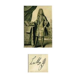 JEAN-BAPTISTE LULLY. (1632-1687).