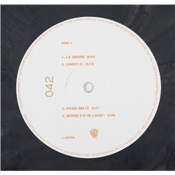 PRINCE LIMITED EDITION BLACK ALBUM RECORD.