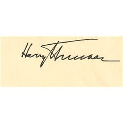 Harry S. Truman - 33rd U.S. President