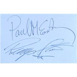 PAUL MCCARTNEY/RINGO STARR.