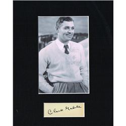CLARK GABLE (1901-1960).