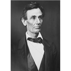 Silver gelatin photo of Heslers Abraham Lincoln