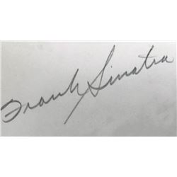 FRANK SINATRA.
