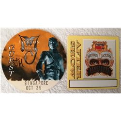 MICHAEL JACKSON CONCERT TICKETS.