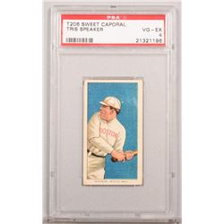 T-206 white border card circa Tris Speaker.