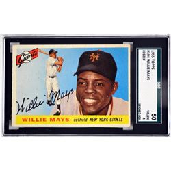 1955 Topps Willie Mays Sgc 50